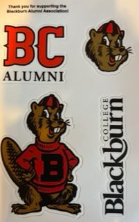 Barney/Alumni Stickers
